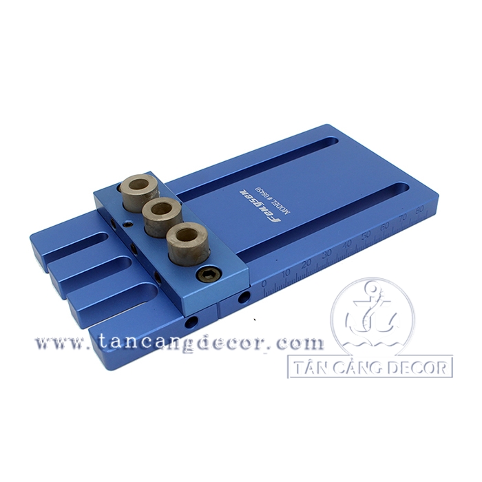 Bộ dưỡng khoan chốt gỗ kết hợp khoan ốc cam 01 FENGSEN 08450 - Ảnh 6