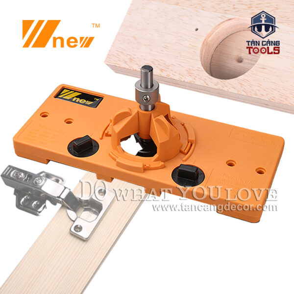 Bộ dưỡng khoan bản lề bật Wnew
