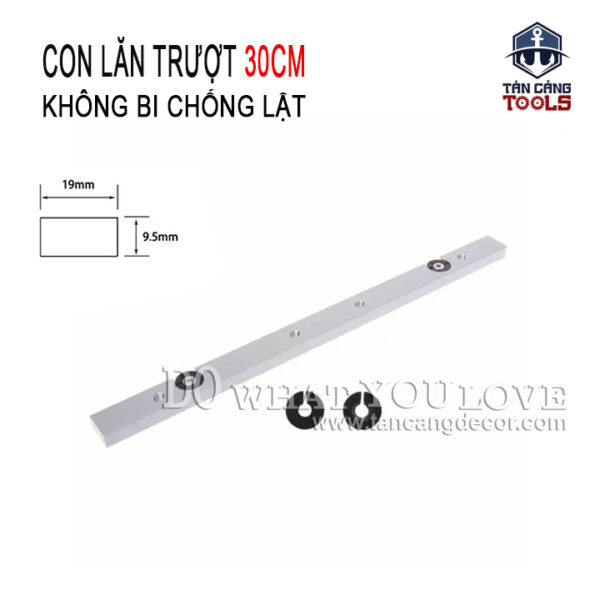 Con Lăn Trượt 30 cm Không Bi Chống Lật Wnew