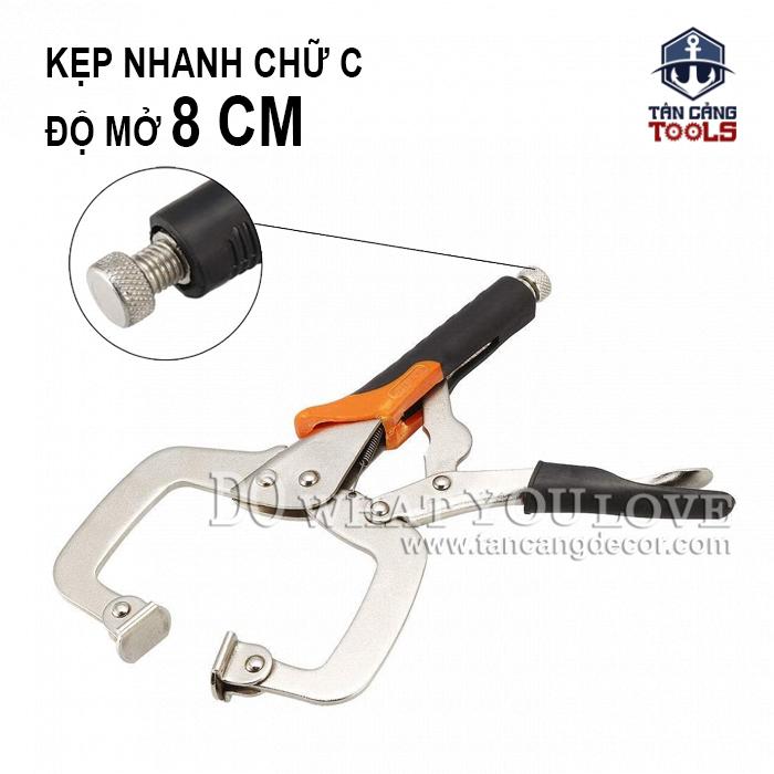 Kẹp Nhanh C Độ Mở 8 cm