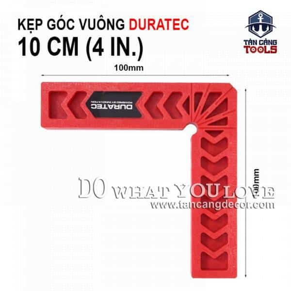 Ke nhựa góc vuông DURATEC 10 cm