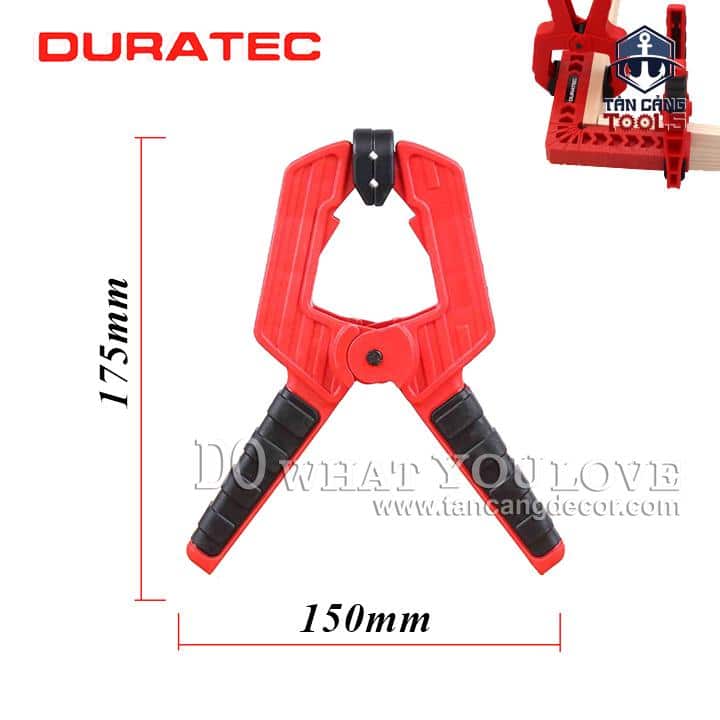 Kẹp Nhanh Chữ A DURATEC Độ Mở 7.5 Cm