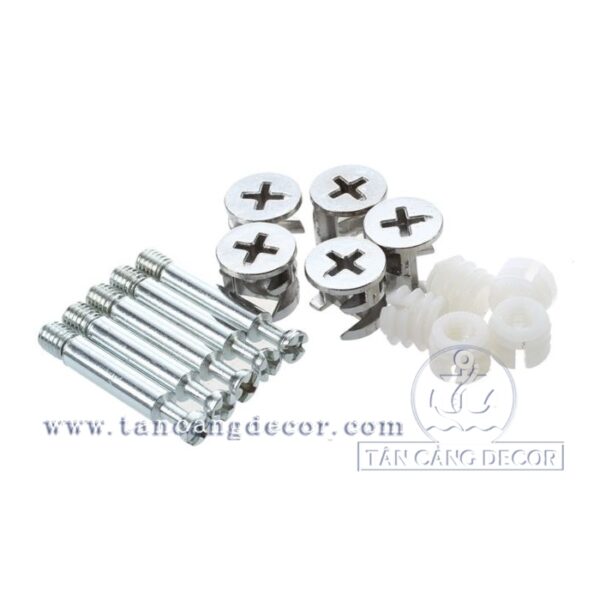 50 Bộ Chốt Ốc Cam 15-40 mm