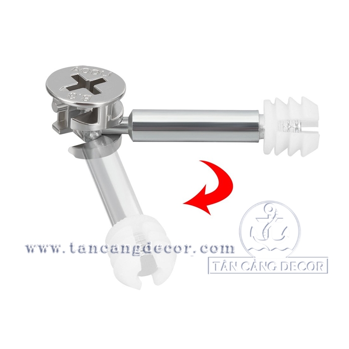 50 Bộ Chốt Ốc Cam 15-40 mm - Ảnh 2