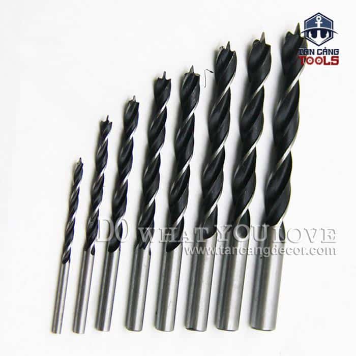 Bộ 8 mũi khoan gỗ định tâm - Ảnh 3
