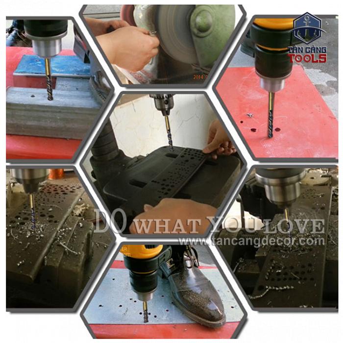 Bộ 8 mũi khoan gỗ định tâm - Ảnh 7