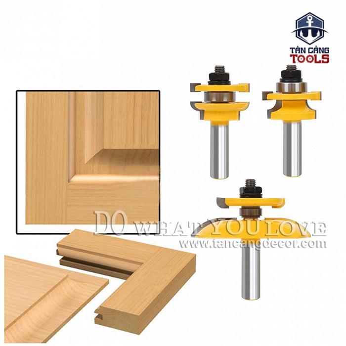 Bộ Mũi Router Đánh Pano Tủ Cánh Kép Mẫu 1