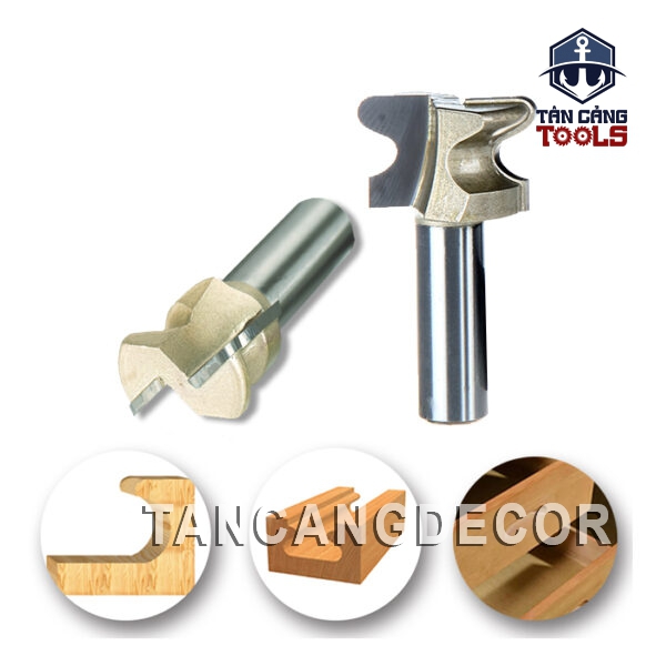 Alternative view of Mũi Router Tạo Tay Nắm Âm Tideway 31.75 mm Cốt 12,7 mm