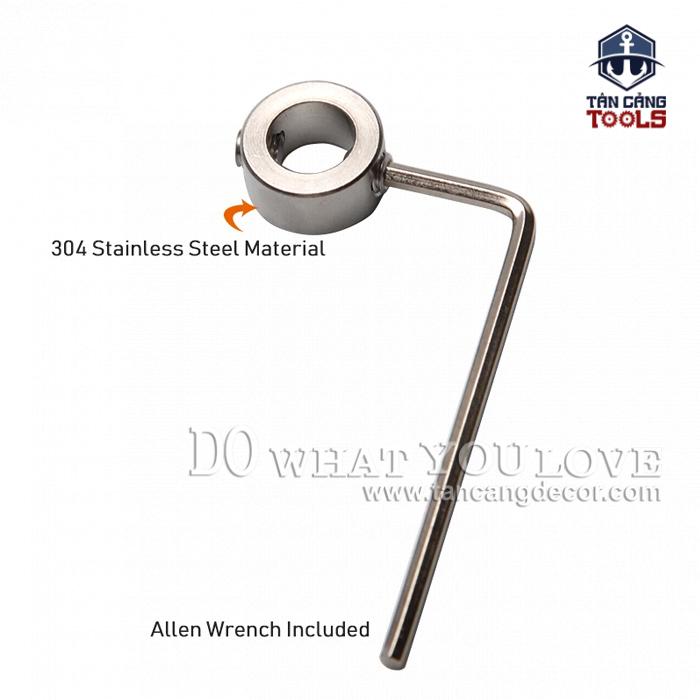 Bộ 6 vòng giới hạn mũi khoan Inox 304 - Ảnh 6