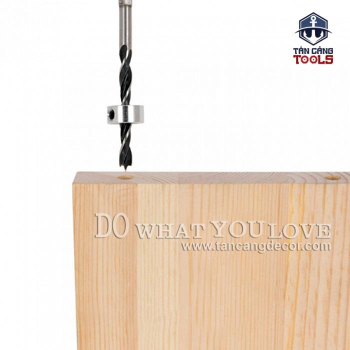 Bộ 6 vòng giới hạn mũi khoan Inox 304 - Ảnh 7
