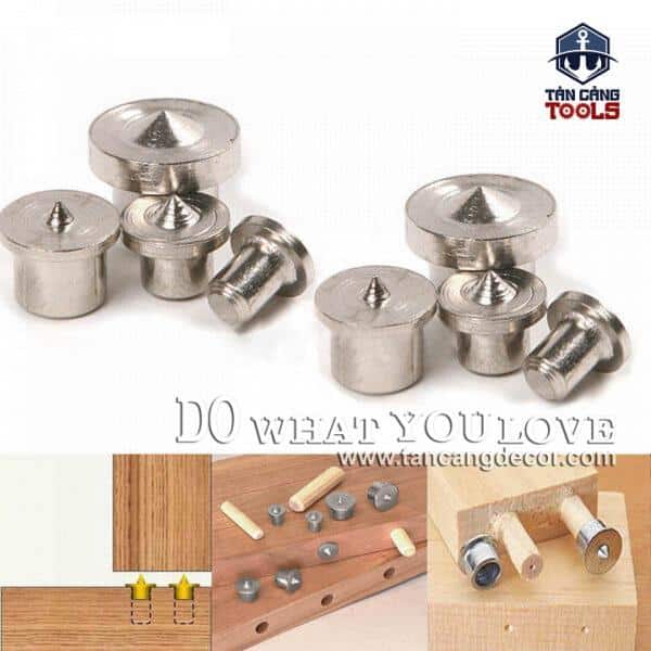 Bộ Chốt Lấy Tâm Gỗ Inox 304 - 5 Chi Tiết