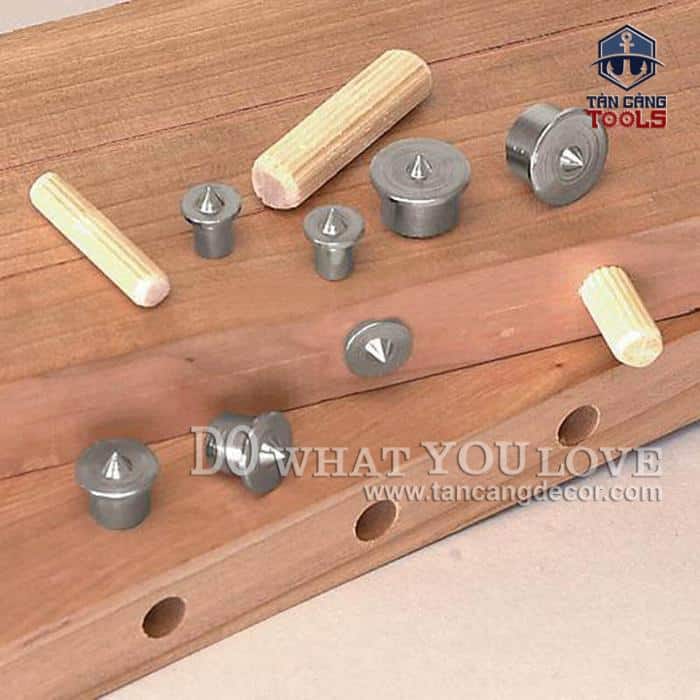 Bộ Chốt Lấy Tâm Gỗ Inox 304 - 5 Chi Tiết - Ảnh 2