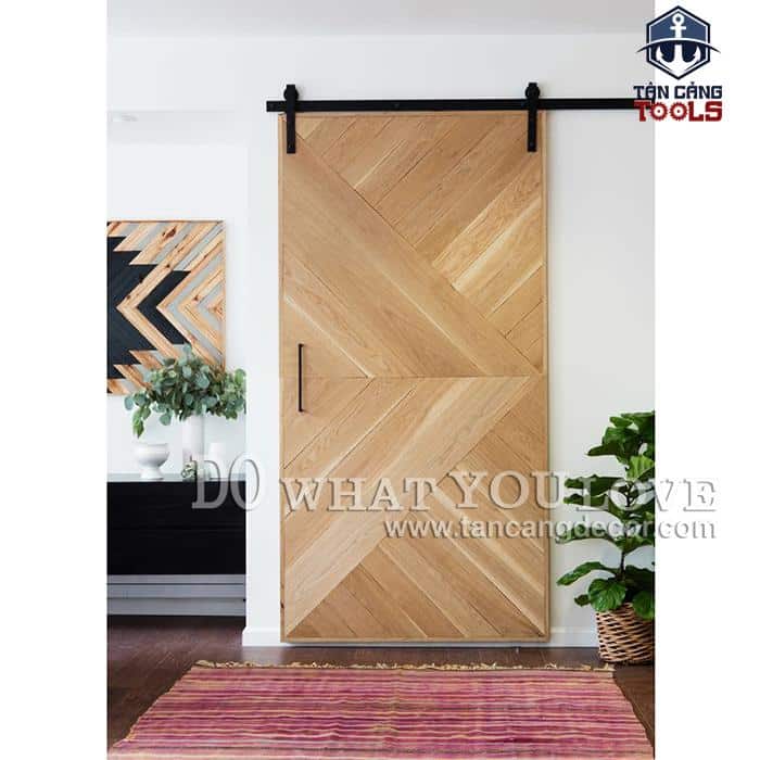 Phụ kiện Cửa Lùa Barn Door Bánh Nhỏ - Ảnh 5
