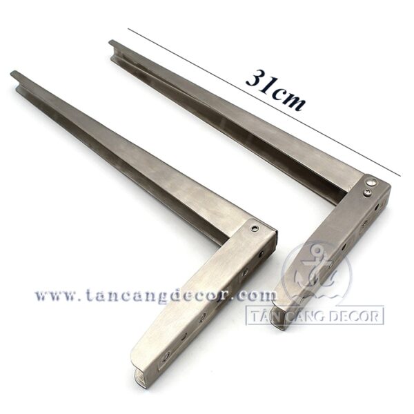 Bản lề gập 31 cm - cơ chế rút Inox