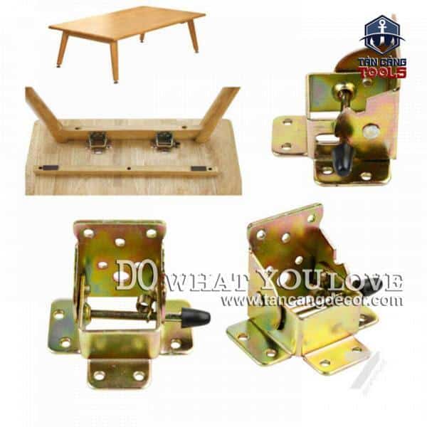 Phụ kiện chân bàn gập tiện ích