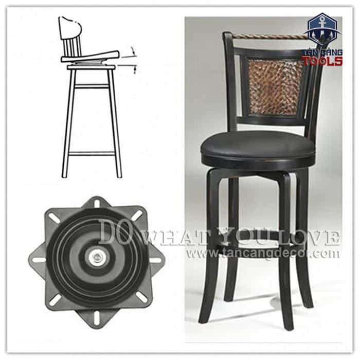 Giá xoay bàn ghế đa năng 20 cm - Ảnh 9