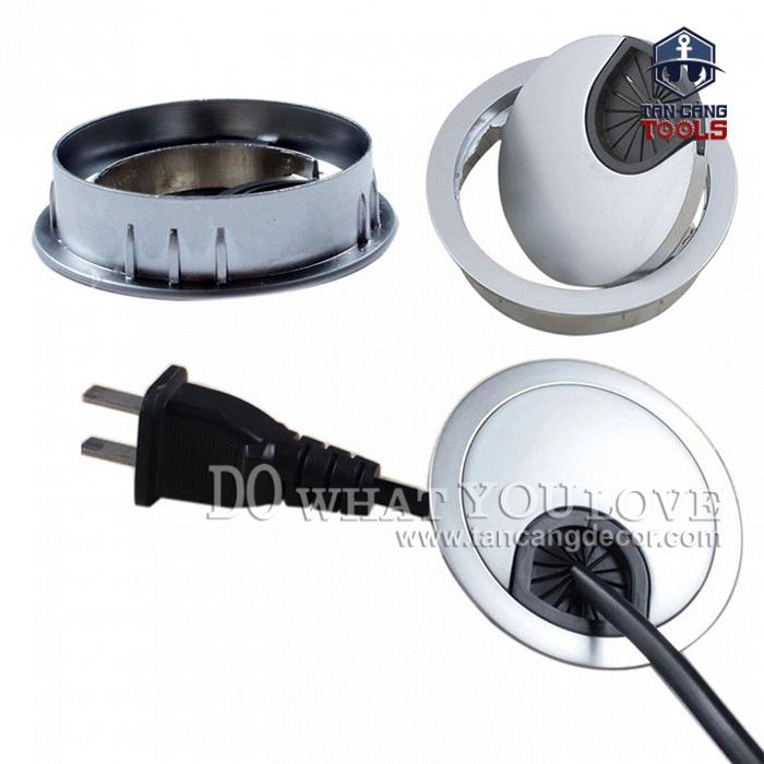 Bộ nhựa đi dây điện mặt bàn cao cấp
