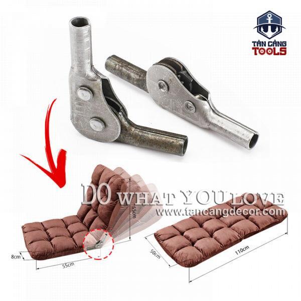 Phụ kiện bản lề gập nệm sofa - 1 Cặp