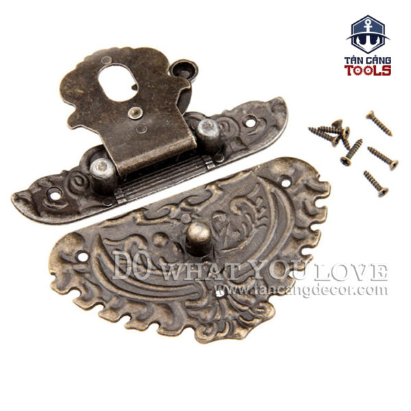 Khóa Hộp Tinh Xảo Cổ Điển Size S 012 – KT:4.8cm - Ảnh 5