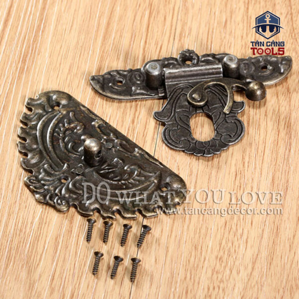 Khóa Hộp Tinh Xảo Cổ Điển Size S 012 – KT:4.8cm - Ảnh 4