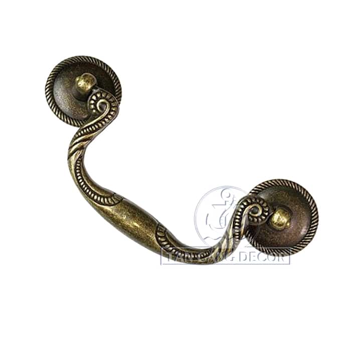 Tay nắm Hoa văn Cổ điển 04 - KT:10.5cm - Ảnh 2