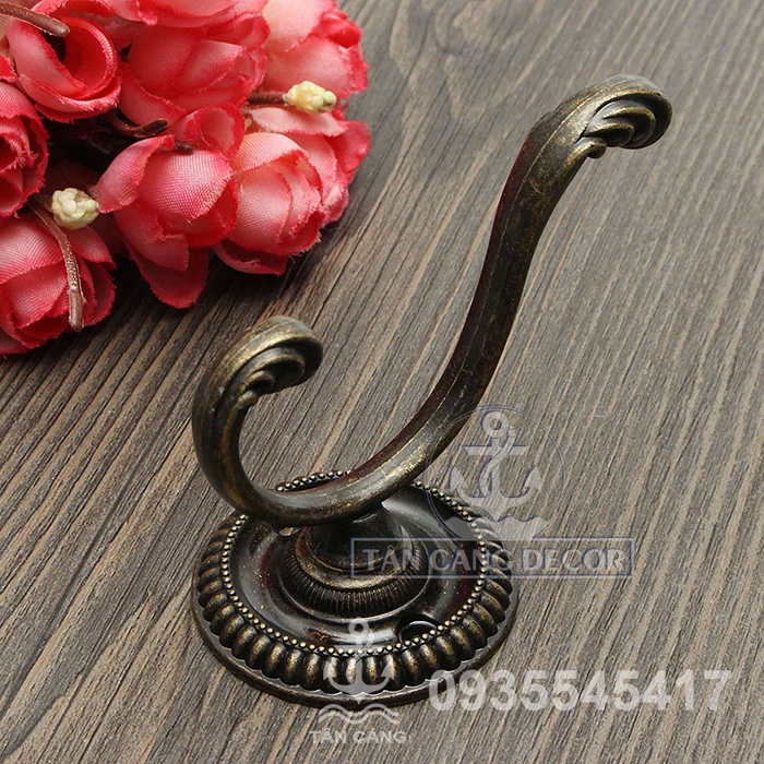 Móc treo hoa văn Cổ điển 02 - KT:6.5cm - Ảnh 3