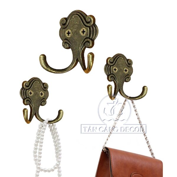 Móc treo đôi cổ điển 05 - KT:5.3cm
