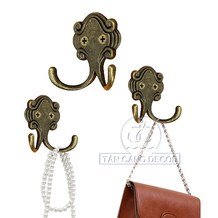 Móc treo đôi cổ điển 05 - KT:5.3cm