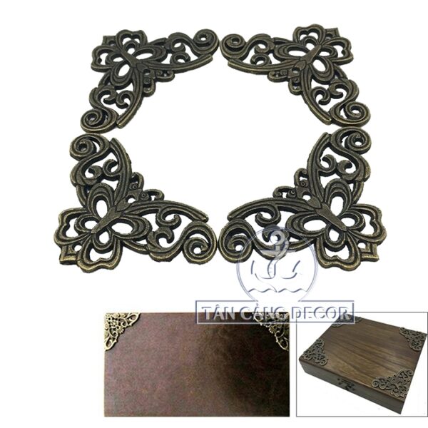 Hoa văn trang trí Cổ điển Hình bướm 05 - KT:5.7cm