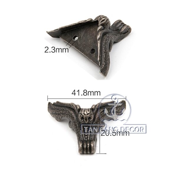 Alternative view of Nẹp Chân Hộp Hình Cú Mèo Cổ điển 06 -KT:C2.1cm