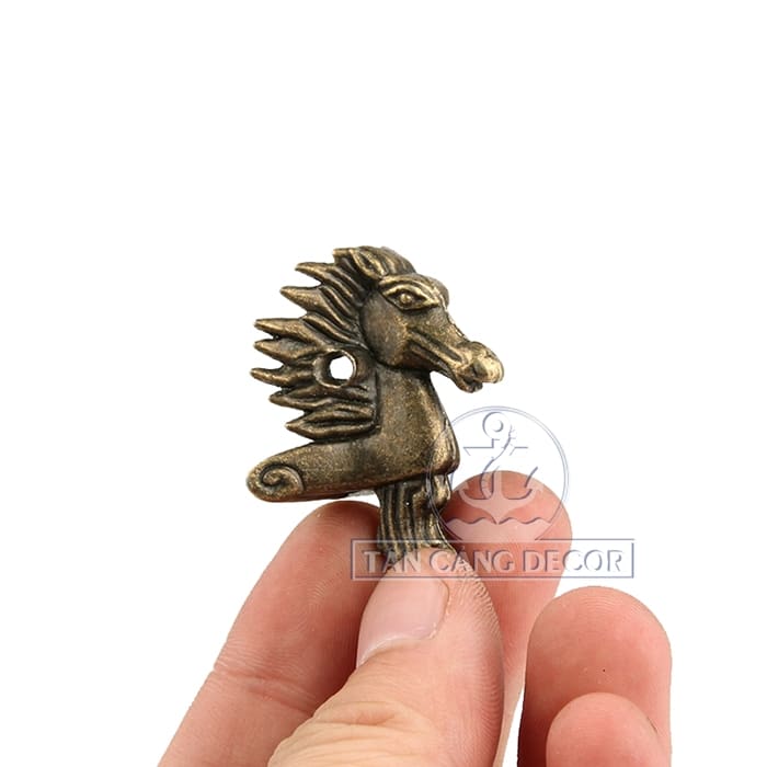 Nẹp Chân Hình Cá Ngựa Cổ Điển 08 - KT:C3.9cm - Ảnh 2