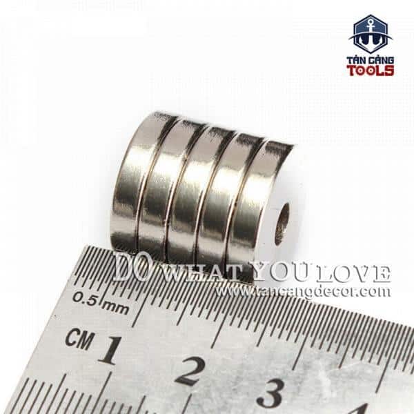 Nam châm tròn có lỗ 20x4 mm