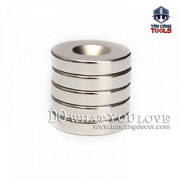 Nam châm tròn có lỗ 20x4 mm - Ảnh 4