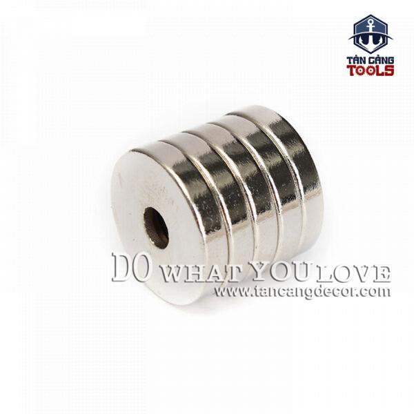 Nam châm tròn có lỗ 20x4 mm - Ảnh 5