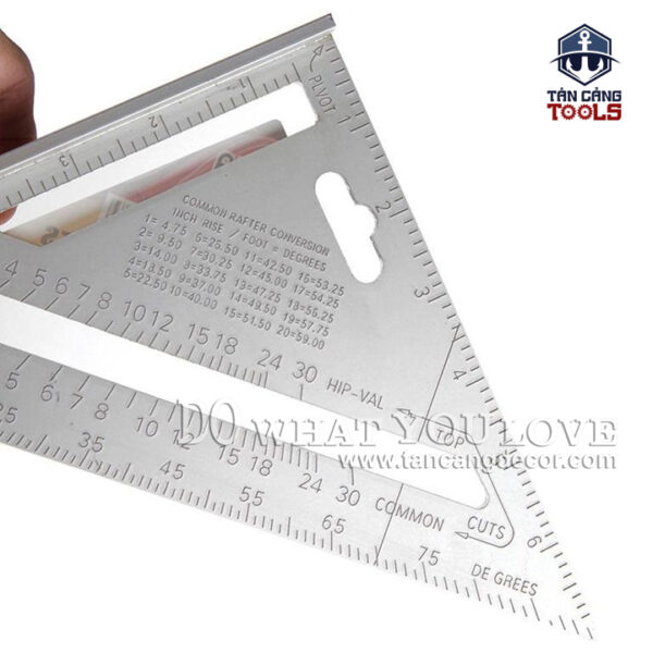 Eke Nhôm Trắng 18 Cm MAYA - Ảnh 5