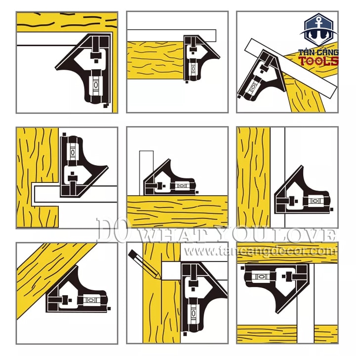 Thước chạy góc nivo MYTEC MC09101 - Ảnh 3