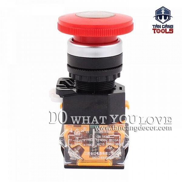Alternative view of Công Tắc Dừng Khẩn Cấp 230V 10A 1NO+1NC (Ignition Push Button Switch)
