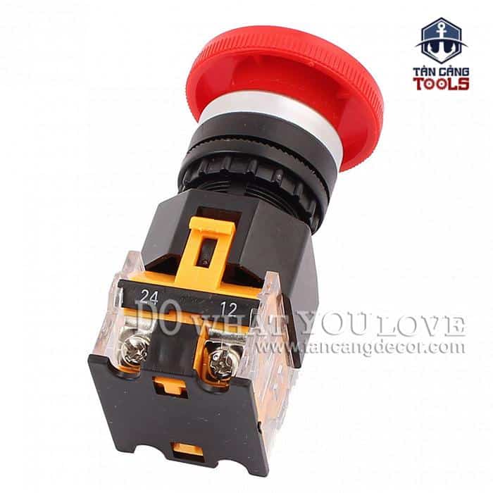 Công Tắc Dừng Khẩn Cấp 230V 10A 1NO+1NC (Ignition Push Button Switch) - Ảnh 3
