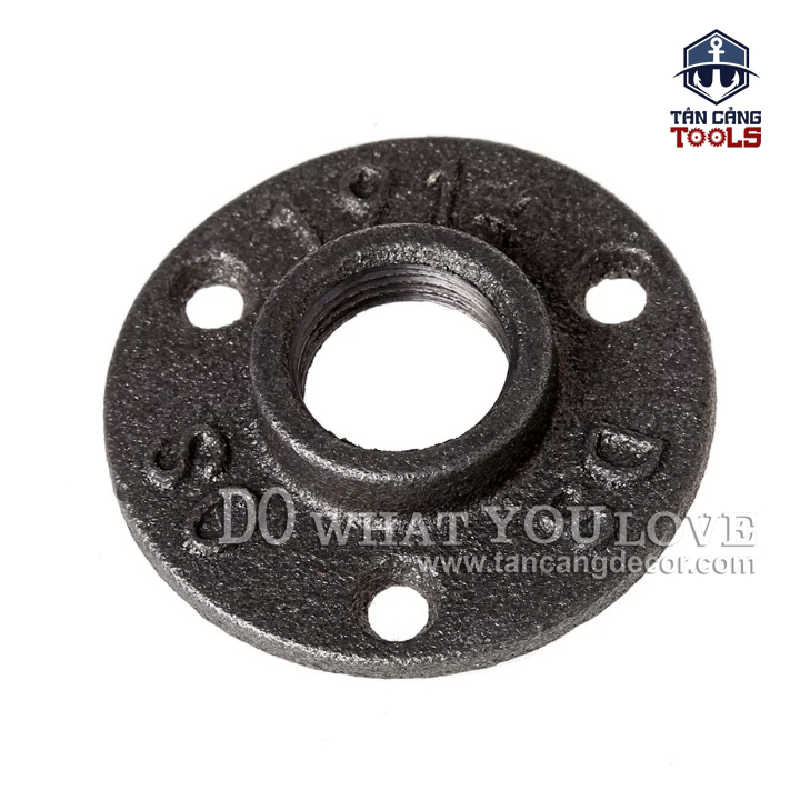 Mặt bích ống nước phi 34 - Gang Xám - Ảnh 7