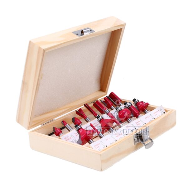 Mũi phay đánh chỉ 2 tầng cốt 12.7 mm