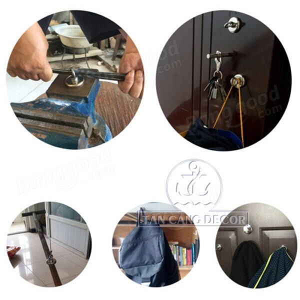 Alternative view of Nam Châm Đa Năng - Móc Từ Tính Nâng Hạ 29 kg