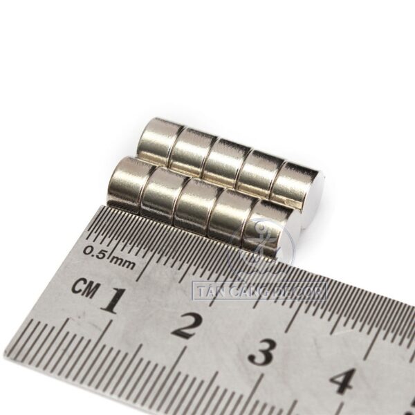 Nam châm tròn 8x5 mm