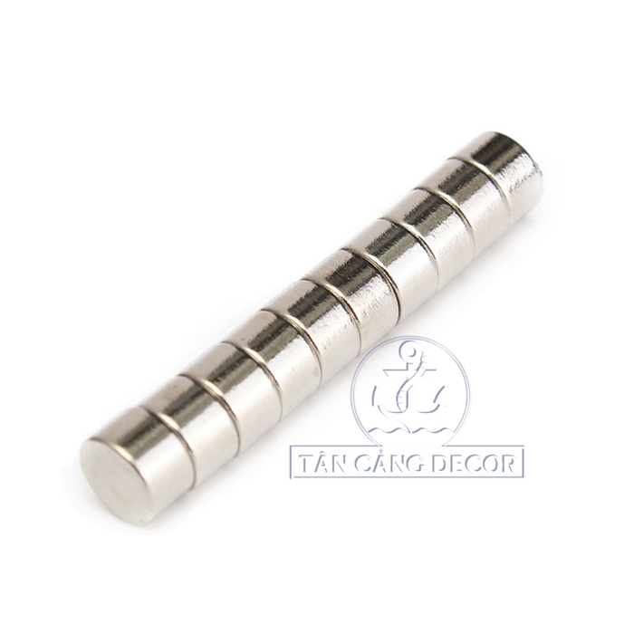 Nam châm tròn 8x5 mm - Ảnh 2