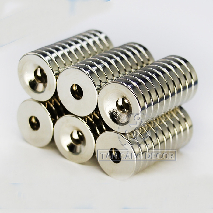 Nam châm tròn có lỗ 25x5 mm - Ảnh 4