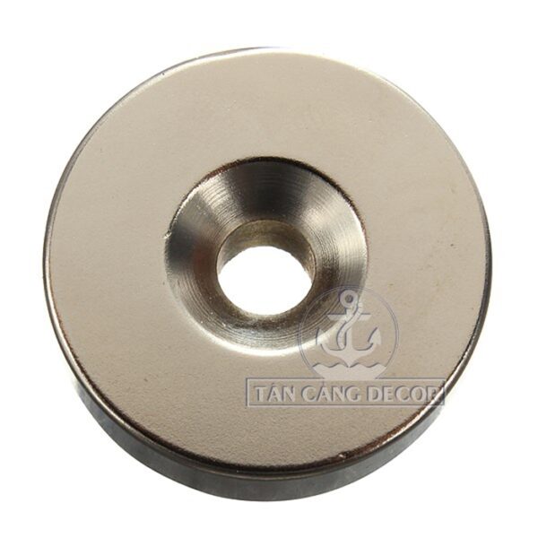 Alternative view of Nam châm tròn có lỗ 25x5 mm