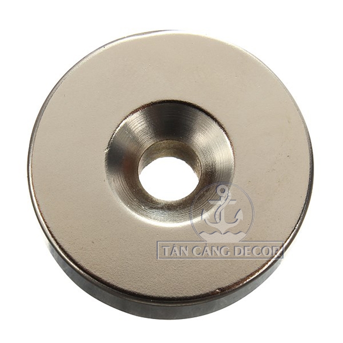 Nam châm tròn có lỗ 25x5 mm - Ảnh 2