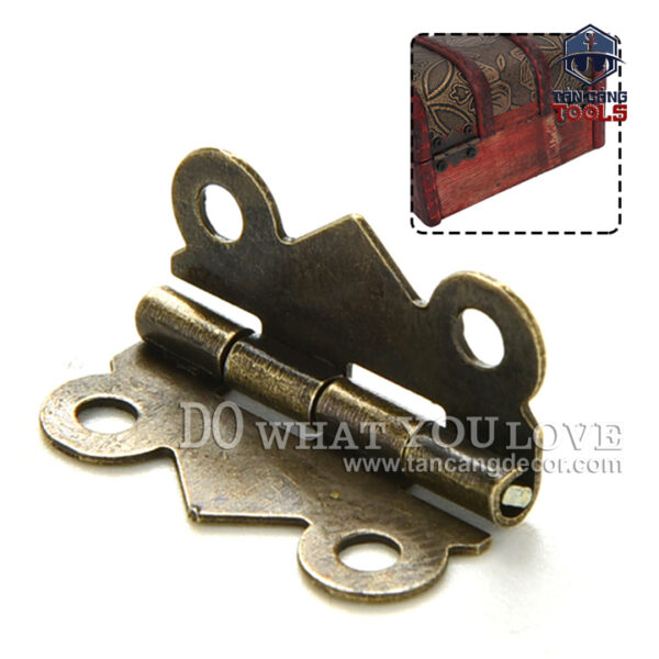 Alternative view of 2 Bản Lề Gập Size XS 03 Cổ Điển - KT: 2cm