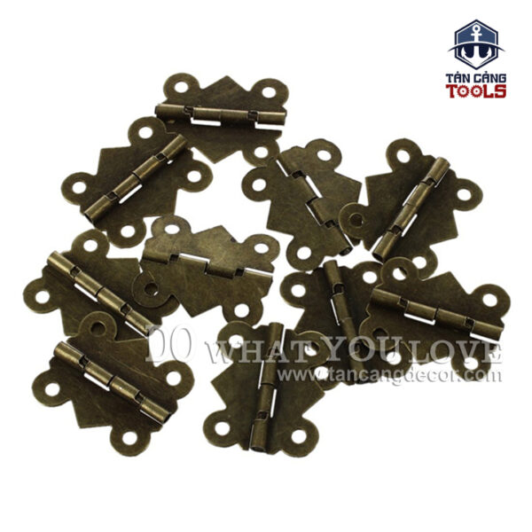 2 Bản Lề Gập Size XS 03 Cổ Điển - KT: 2cm - Ảnh 3