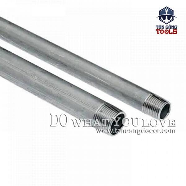 1M Ống nước Fi 27 tiện ren 1 đầu Ống Nước - Thép Mạ Kẽm