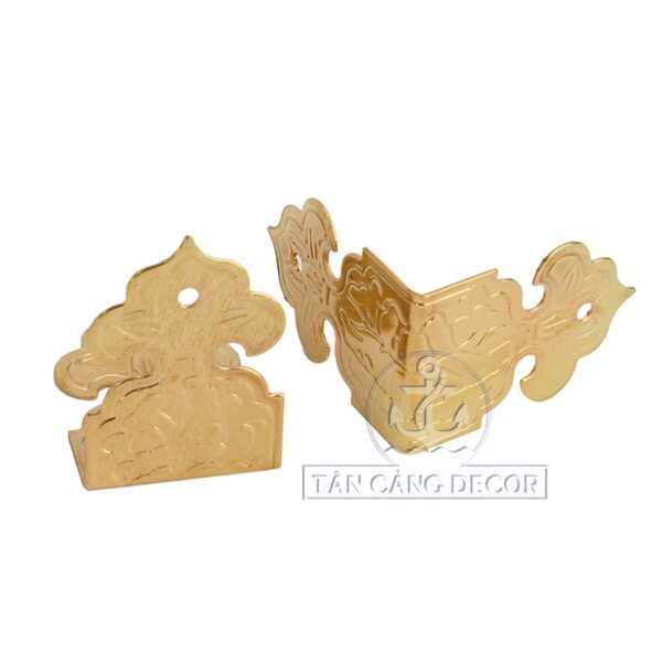Nẹp Cạnh Hộp 10 Cổ Điển màu vàng ánh kim - KT:2.5cm - Ảnh 4